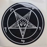 Pentagram sticker