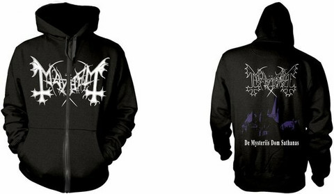 Mayhem - De Mysteriis Dom Sathanas zip hoodie