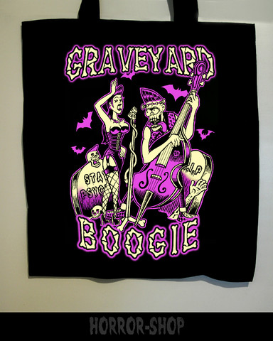Graveyard boogie Shopping bag