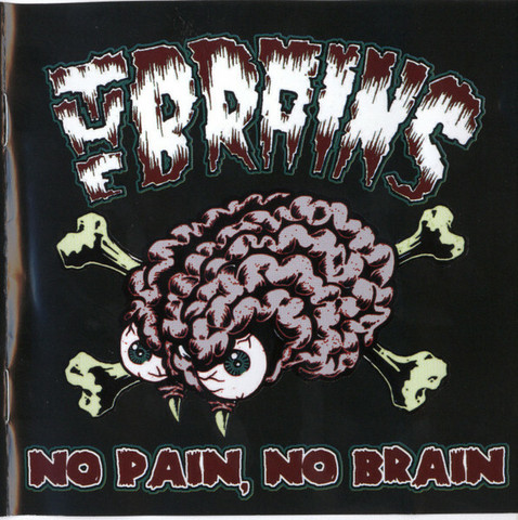 The Brains  – No Brain, No Pain (CD, uusi)