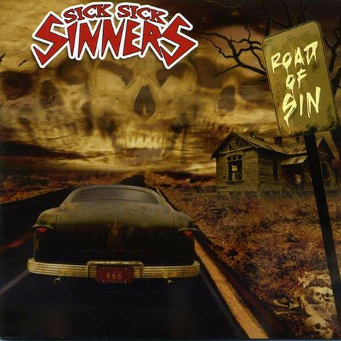 Sick Sick Sinners – Road Of Sin (LP, uusi)