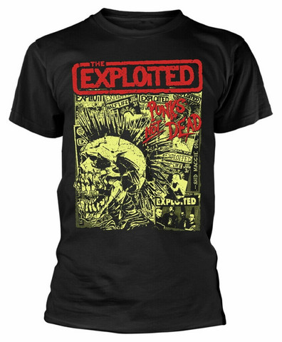Exploited Punks Not Dead T-paita