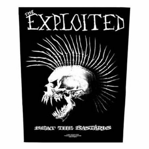 Exploited - Beat the bastards selkämerkki