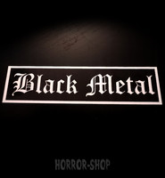 Black Metal - suorakulmainen vinyylitarra