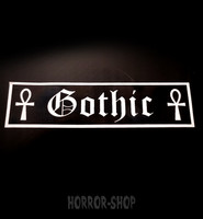 Gothic vinyl sticker