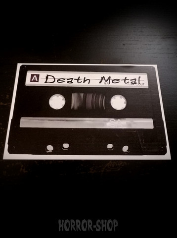 Death Metal C-cass - suorakulmainen vinyylitarra