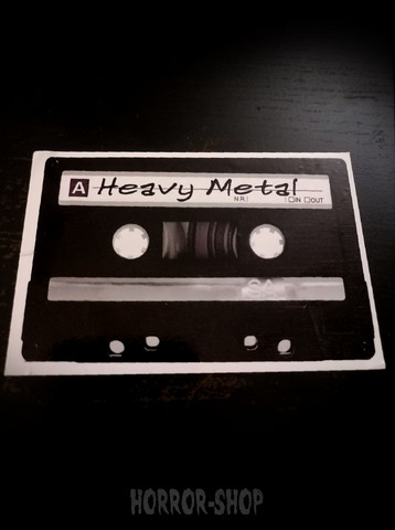 Heavy Metal C-cass - suorakulmainen vinyylitarra