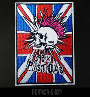 SEX PISTOLS - lippu kangasmerkki (vähän isompi)