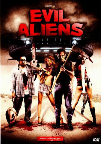 Evil Aliens DVD käytetty