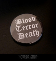 Blood Terror Death -pinssi