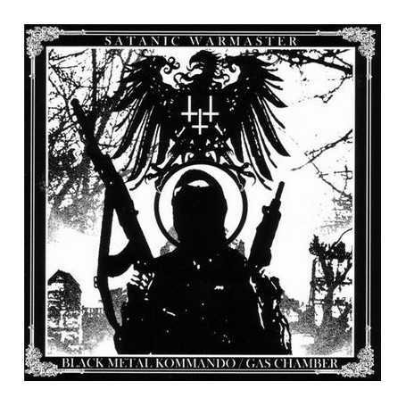 Satanic warmaster - black metal kommando (CD, uusi)