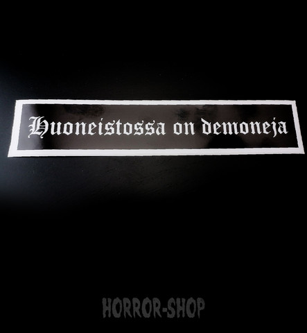 huoneistossa on demoneja ovitarra