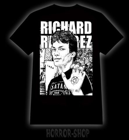 Richard Ramirez t-shirt and Ladyfit