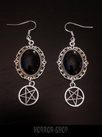 Satanic black light - earrings