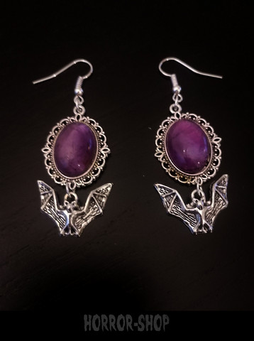 Amethyst night - korvikset