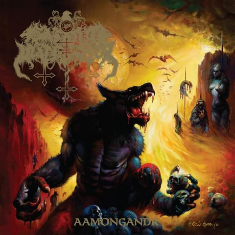 Satanic Warmaster - Aamongandr (CD, uusi)