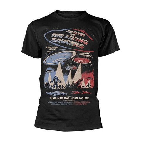 EARTH VS. THE FLYING SAUCERS T-shirt