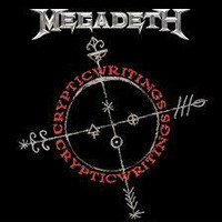 megadeth - cryptic writings (CD, used)