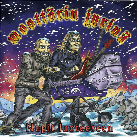 moottörin jyrinä - nupit luoteeseen( CD,käytetty)
