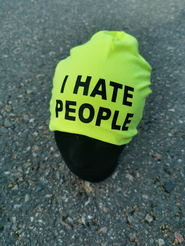 I Hate people - neon pipo