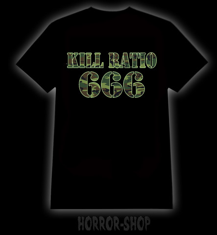 Kill Ratio 666 - t shirt