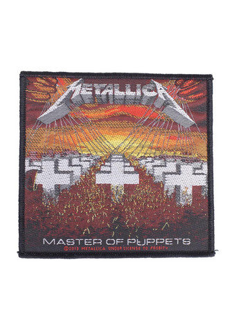 Metallica master of puppets patch