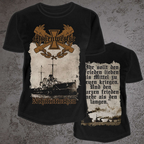 Minenwerfer nihilistischen Black t-shirt