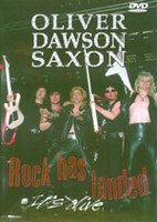 Oliver Dawson Saxon - Rock has landed - It's alive (DVD, käytetty)