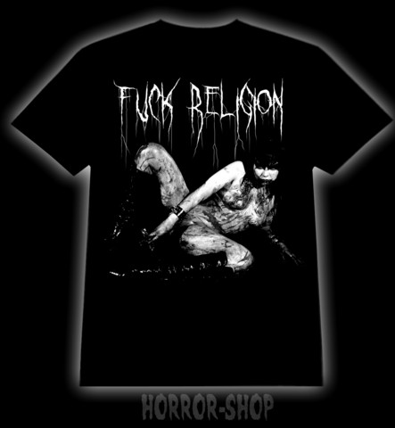 Fuck Religion t-shirt and ladyfit
