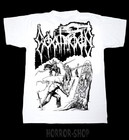 Goatmoon Warrior Valkoinen t-paita ja ladyfit