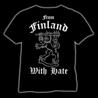From Finland With Hate  T-Shirt, Ladyfit and tanktop