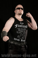 From Finland With Hate  T-Shirt, Ladyfit and tanktop