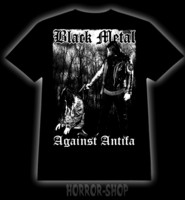 Black Metal Against Antifa, T-shirt and ladyfit