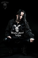 Black Metal Legion (vetoketjullinen huppari)