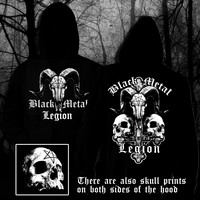 Black Metal Legion (hoodie with zipper)