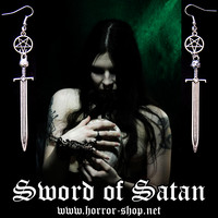 Sword of Satan earrings