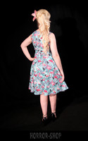 Light blue flamingo dress