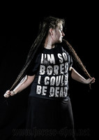I'm so bored, Tshirt & Ladyfit