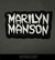 Marilyn Manson -kangasmerkki, pieni