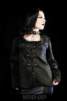 Black summer hoodie, for women