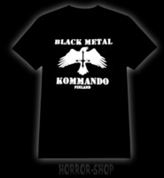Satanic Warmaster Black Metal Kommando t-paita