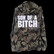 Son of a bitch - camo hoodie