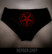 pentagram hipsters with red print