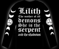 Lilith - mother of all demons pitkähihainen paita