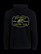 Hillbilly Fishing Club -hoodie, black