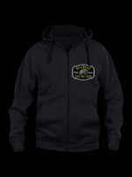 Hillbilly Fishing Club -hoodie, black