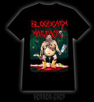 Bloodgasm Massacre T-shirt ja Ladyfit