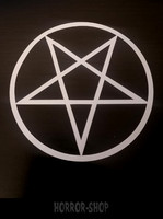 Pentagram sticker cutted shape/with transfer film