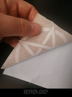 Pentagram no2 sticker cutted shape/with transfer film