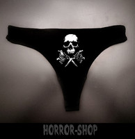 Tattoo skull strings